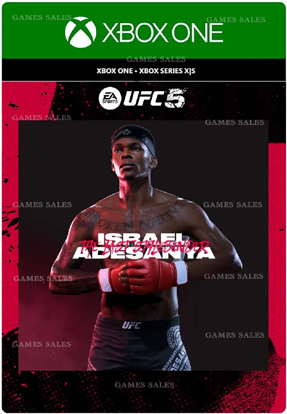 ✅❤️UFC® 5 - ISRAEL ADESANYA❤️XBOX ONE|XS🔑KEY✅