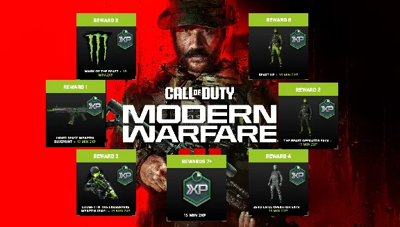 🔑 Set of keys MONSTER ENERGY CoD MW 3 ✅