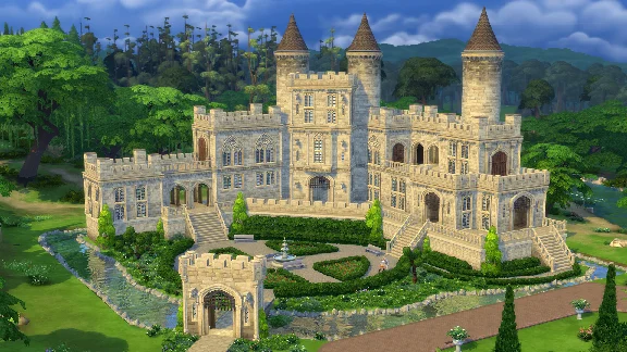 Комплект «The Sims 4 Личный замок» (Steam Gift Россия)