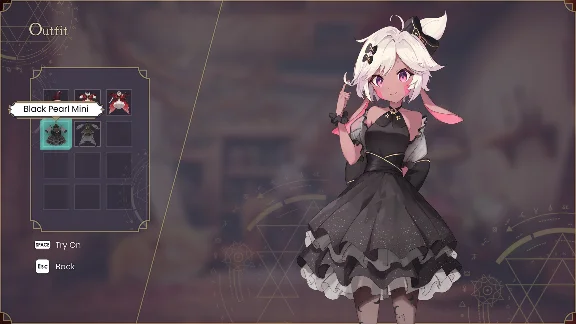 WitchSpring R - Pieberry´s Costume - Black Pearl Set