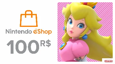 NINTENDO eSHOP GIFT CARD 100 BRL RS🇧🇷🔥Бразилия