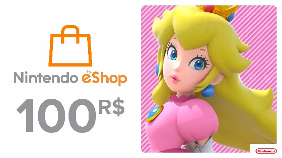 NINTENDO eSHOP GIFT CARD 100 BRL RS🇧🇷🔥Бразилия