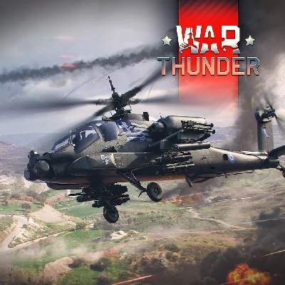✅War Thunder - AH-64A Apache✅ПСН✅PLAYSTATION