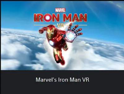 💥Marvel&acute;s Iron Man VR 🔵 PS4 / PS5 🔴TR🔴