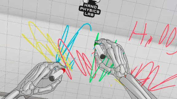 ✅Hand Physics Lab VR ⭐Oculus Quest 1\2\3\Pro Meta Gift⭐