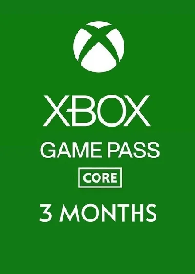 Xbox Game Pass Core 3 months Digital Code KEY