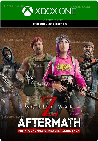 ✅WWZ: AFTERMATH - PRE-APOCALYPSE CHARACTER SKINS PACK🔑
