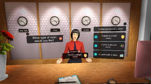✅Mondly: Practice Languages in VR⭐Meta Quest 1\2\3\Pro⭐