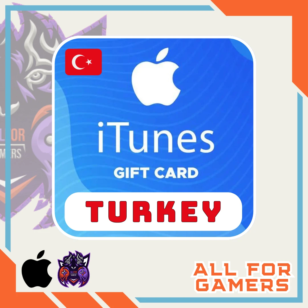 🍏 iTunes Gift Card 25-5000 TL Turkey 🇹🇷 AUTO