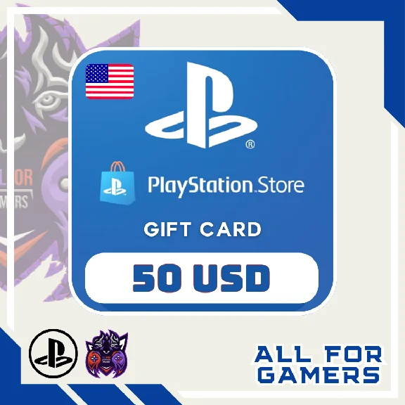 ⏹ Playstation Network (PSN) 50$ USA 🇺🇸🛒