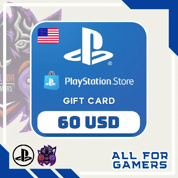 ⏹ Playstation Network (PSN) - 60$ USA 🇺🇸 🛒