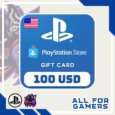 ⏹ Playstation Network (PSN) 100$ USA 🇺🇸🛒
