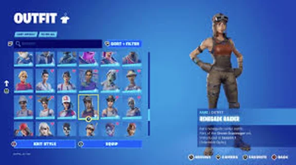 ⭐Fortnite ⭐| Renegade Raider💎 Account -NFA💎