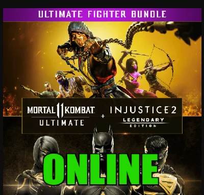 Mortal Kombat 11 Ultimate + Injustice 2 Leg.Ed (ONLINE)