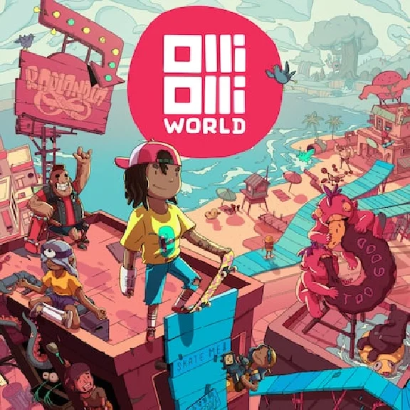OlliOlli World ⭐️ on PS4 | PS5 | PS ⭐️ TR