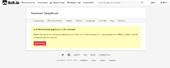 Dying Breed [itch.io] KEY GLOBAL + 🎁