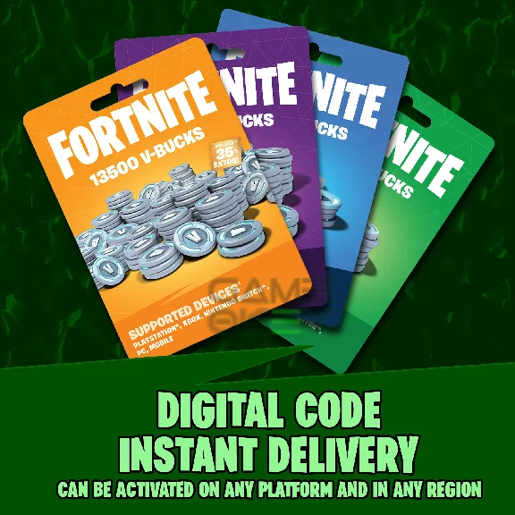 💣 Код Fortnite 1000-13500 V-Bucks (Epic Games, Global)