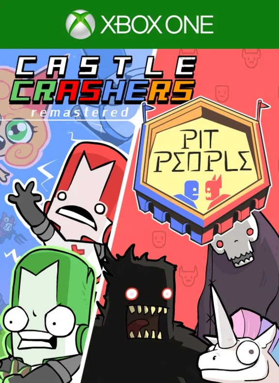 ❗CASTLE CRASHERS & PIT PEOPLE BUNDLE❗XBOX ONE/X|S🔑