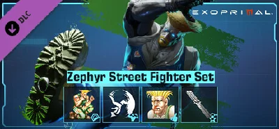 Exoprimal - Zephyr Street Fighter Set DLC * STEAM RU🔥