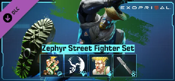 Exoprimal - Zephyr Street Fighter Set DLC * STEAM RU🔥