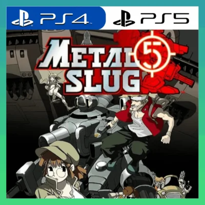 👑 METAL SLUG 5  PS4/PS5/LIFETIME🔥