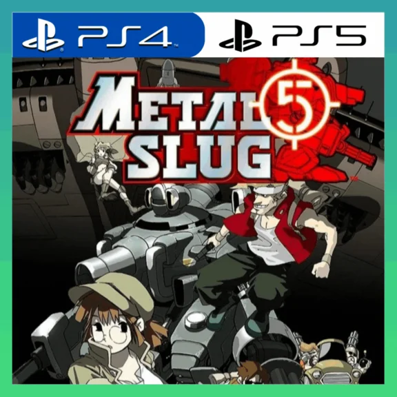 👑 METAL SLUG 5  PS4/PS5/LIFETIME🔥