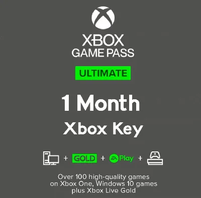 Xbox Game Pass Ultimate 1 Month non-stackable USA