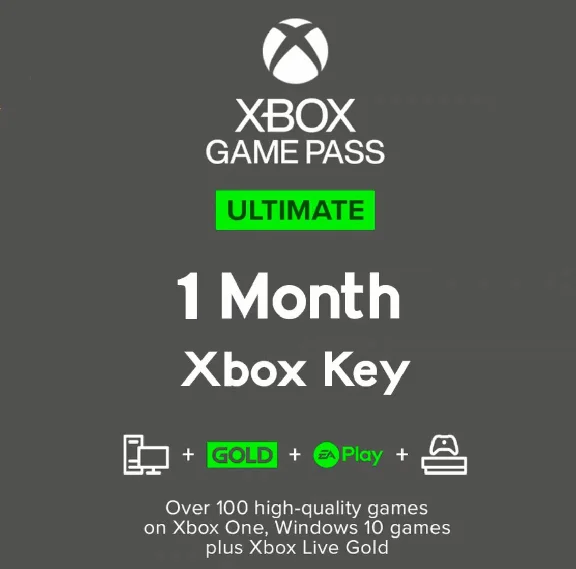 Xbox Game Pass Ultimate 1 Month non-stackable USA