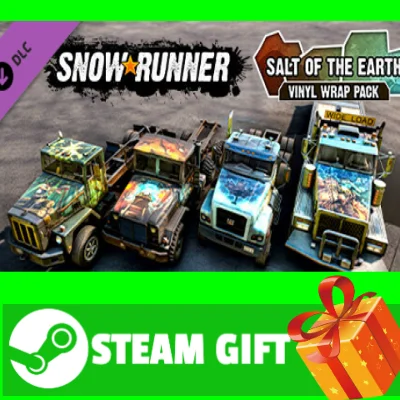 ⭐️ SnowRunner - Salt of the Earth Vinyl Wrap Pack STEAM