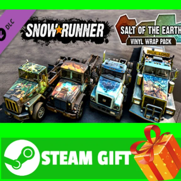 ⭐️ SnowRunner - Salt of the Earth Vinyl Wrap Pack STEAM
