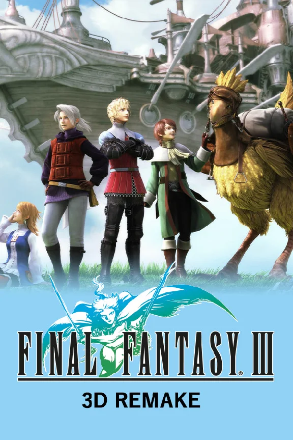 🎁Final Fantasy III (3D Remake)🌍ROW✅AUTO