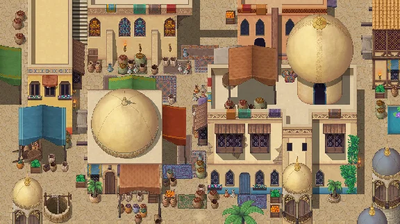 RPG Maker MZ - Winlu Fantasy Tileset - Desert Exterior