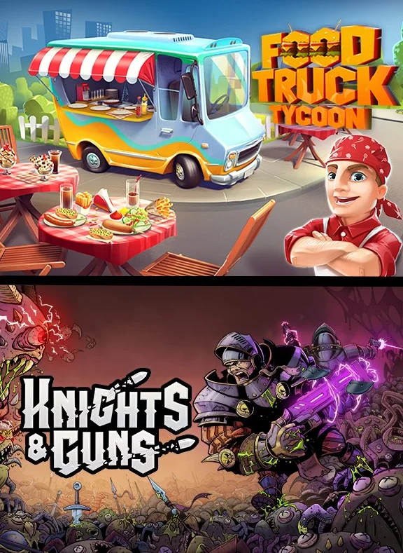 ❗FOOD TRUCK TYCOON + KNIGHTS & GUNS🔑Xbox❗КЛЮЧ❗