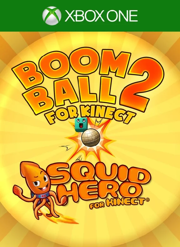 KINECT BUNDLE: BOOM BALL 2 + SQUID HERO❗XBOX ONE/X|S🔑