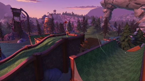 GOLF WITH YOUR FRIENDS - CORRUPTED FOREST COURSE🔑XBOX