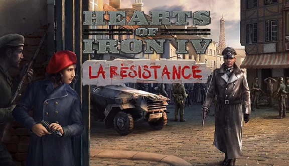 🎁DLC Hearts of Iron IV: La Résistance🌍МИР✅АВТО