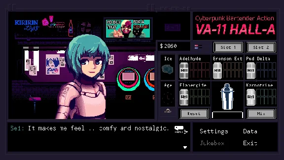 ❗VA-11 HALL-A: CYBERPUNK BARTENDER ACTION❗(PC WIN)🔑KEY