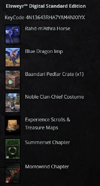 Rahd-m´Athra Horse+Blue Dragon Imp+Noble Clan-Chief Cos