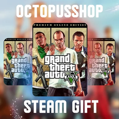🐙GTA V: Premium Edition🌟SteamGift🌏RU/CIS