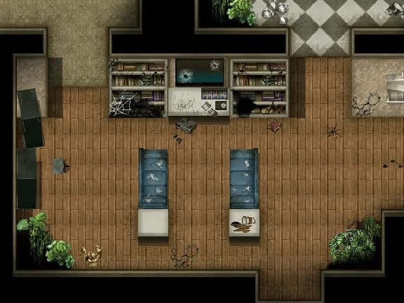 RPG Maker MZ - KR Urban Decay Interior Tileset DLC