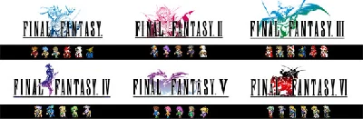 🔥FINAL FANTASY I+II+III+IV+V+VI STEAM KEY🔑1+2+3+4+5+6