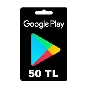 Google Play 50 TL gift card (Official KEY) Turkey ✅