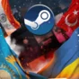 ✅CHANGE OF STEAM REGION 🔵Kazakhstan 🟡Ukraine 🔴Turkey