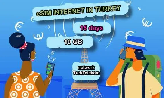 Premium quality eSIM Internet in Turkey