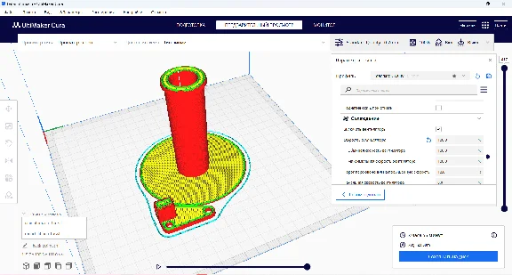 3D cutting Thermal chamber Two Trees Sapphire Plus