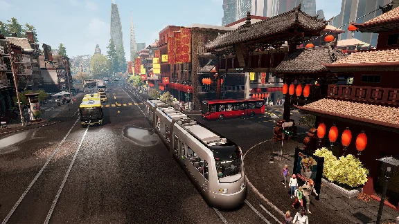 Bus Simulator 21 Next Stop - Official Tram Extension RU