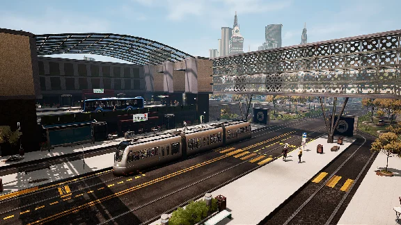 Bus Simulator 21 Next Stop - Official Tram Extension RU
