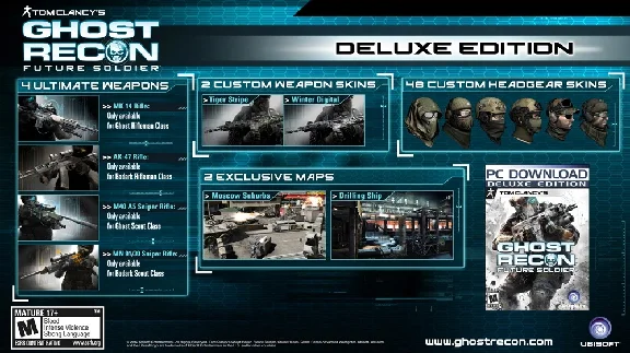 Tom Clancy´s Ghost Recon Future Soldier - Deluxe Steam