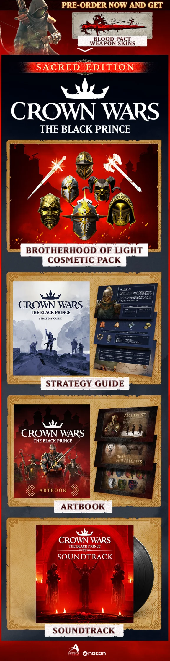 Crown Wars - Sacred Edition steam [Россия/МИР]