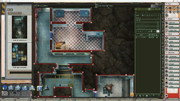 Fantasy Grounds - Fallout Map Pack 1 - Vault DLC